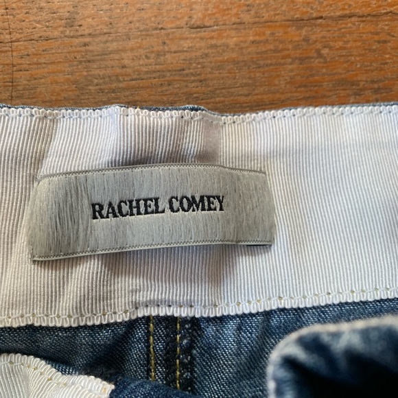 RACHEL COMEY IROLO DENIM PAPER BAG SHORTS - Picture 8 of 11